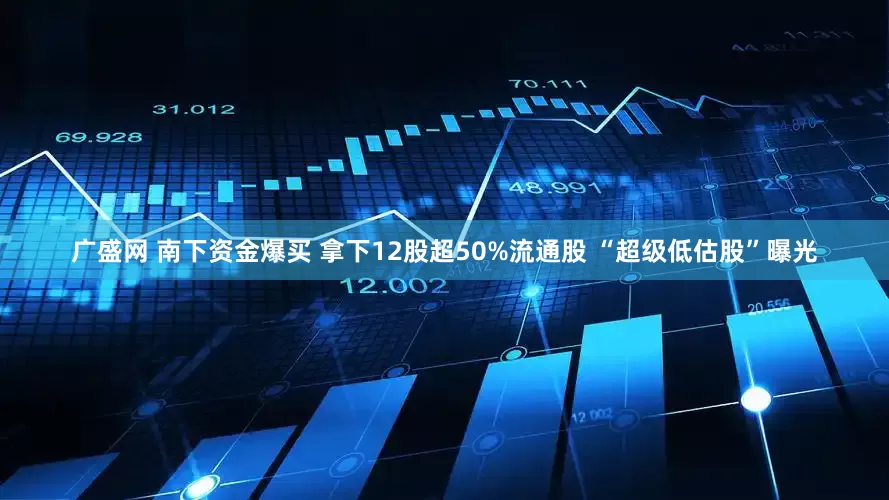 广盛网 南下资金爆买 拿下12股超50%流通股 “超级低估股”曝光