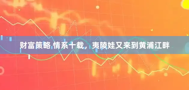 财富策略 情系十载，夷陵娃又来到黄浦江畔