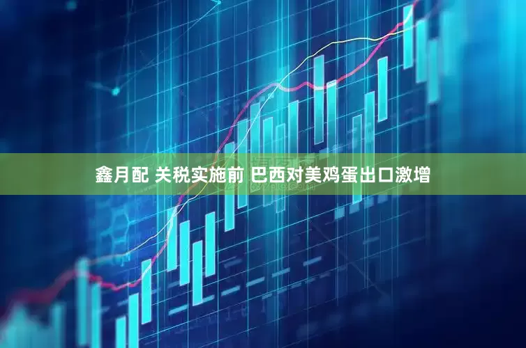 鑫月配 关税实施前 巴西对美鸡蛋出口激增