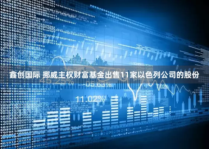 鑫创国际 挪威主权财富基金出售11家以色列公司的股份